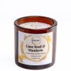 Lime Basil & Mandarin Soy Wax Candle